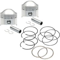 S&S CYCLE Piston Kit Low Compression 74" Stock Motor +.020