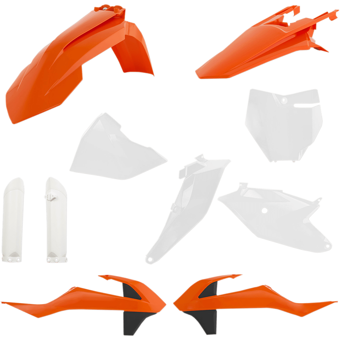 ACERBIS Full Replacement Body Kit OEM Orange/White/Black 2686026812