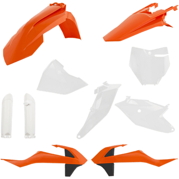 ACERBIS Full Replacement Body Kit OEM Orange/White/Black 2686026812