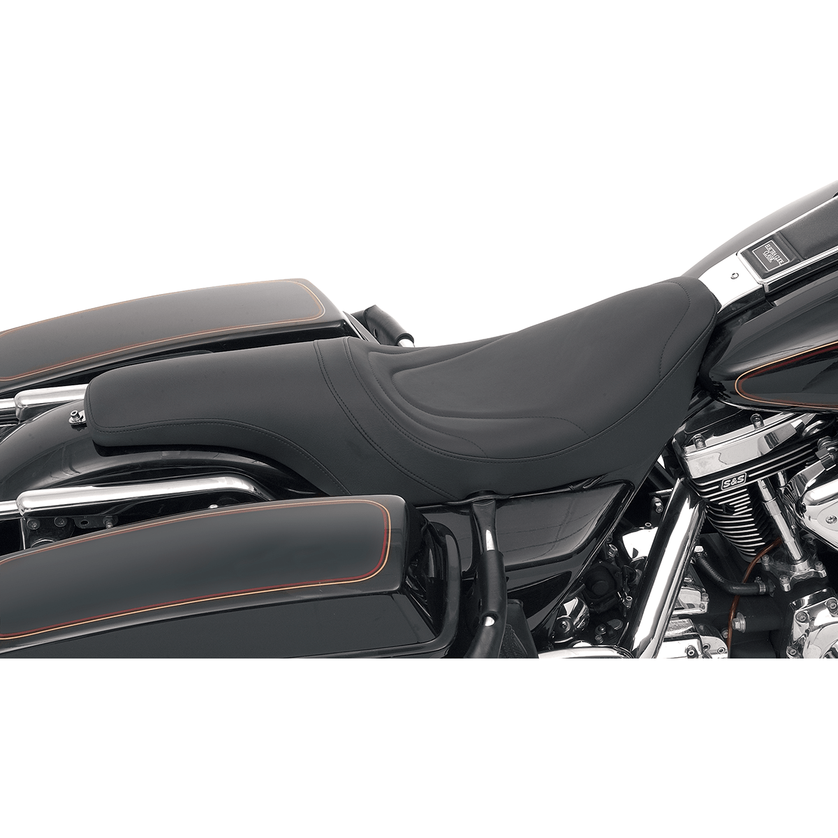 DRAG SPECIALTIES Predator Seat Mild Stitch FLHR/FLHX '99-'07