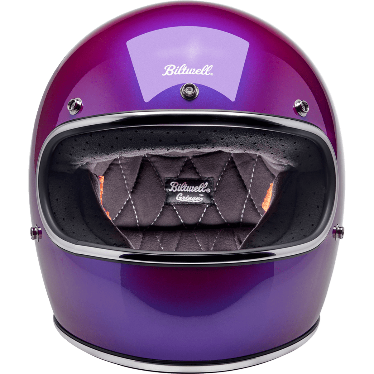 BILTWELL Gringo Helmet Metallic Grape Medium 1002339503