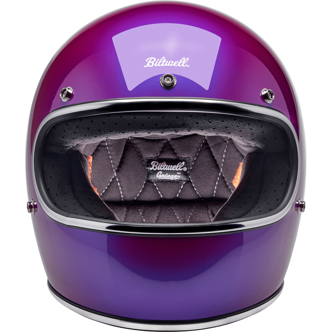 BILTWELL Gringo Helmet Metallic Grape Small 1002339502