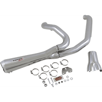 BASSANI XHAUST Short 2:1 Exhaust for FL Chrome 1F42R