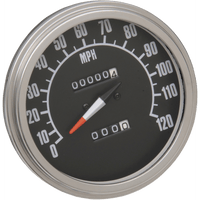 DRAG SPECIALTIES FL-Style 2240:60 Speedometer '68-'84 Face