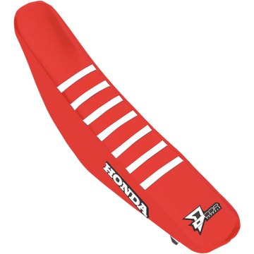 D'COR VISUALS Seat Cover Red/White CRF '13-'17