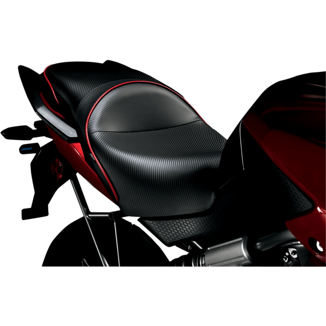 SARGENT World Sport™ Performance Seat Black Carbon FX Regular Versys 650 '15-'22 WS61319