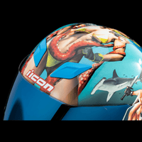 ICON Airflite™ Helmet Pleasuredome4 Blue XL