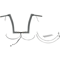 FAT BAGGERS INC. Handlebar Kit Flat Top 14" Chrome 602314