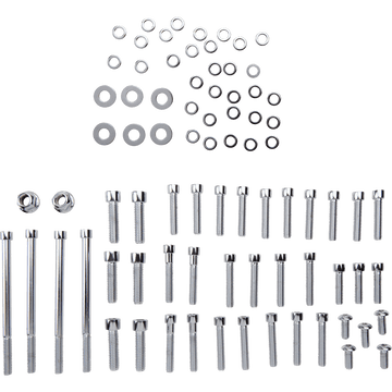 GARDNER-WESTCOTT Bolt Kit Side Cover Socket-Head Chrome P101501