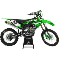 FLU DESIGNS INC. PTS 6 Graphic Kit KX65/KLX110