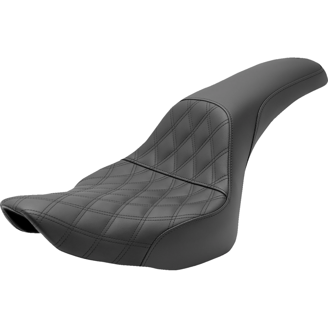 SADDLEMEN Profiler Seat Front Lattice/Rear Smooth Black 80612149