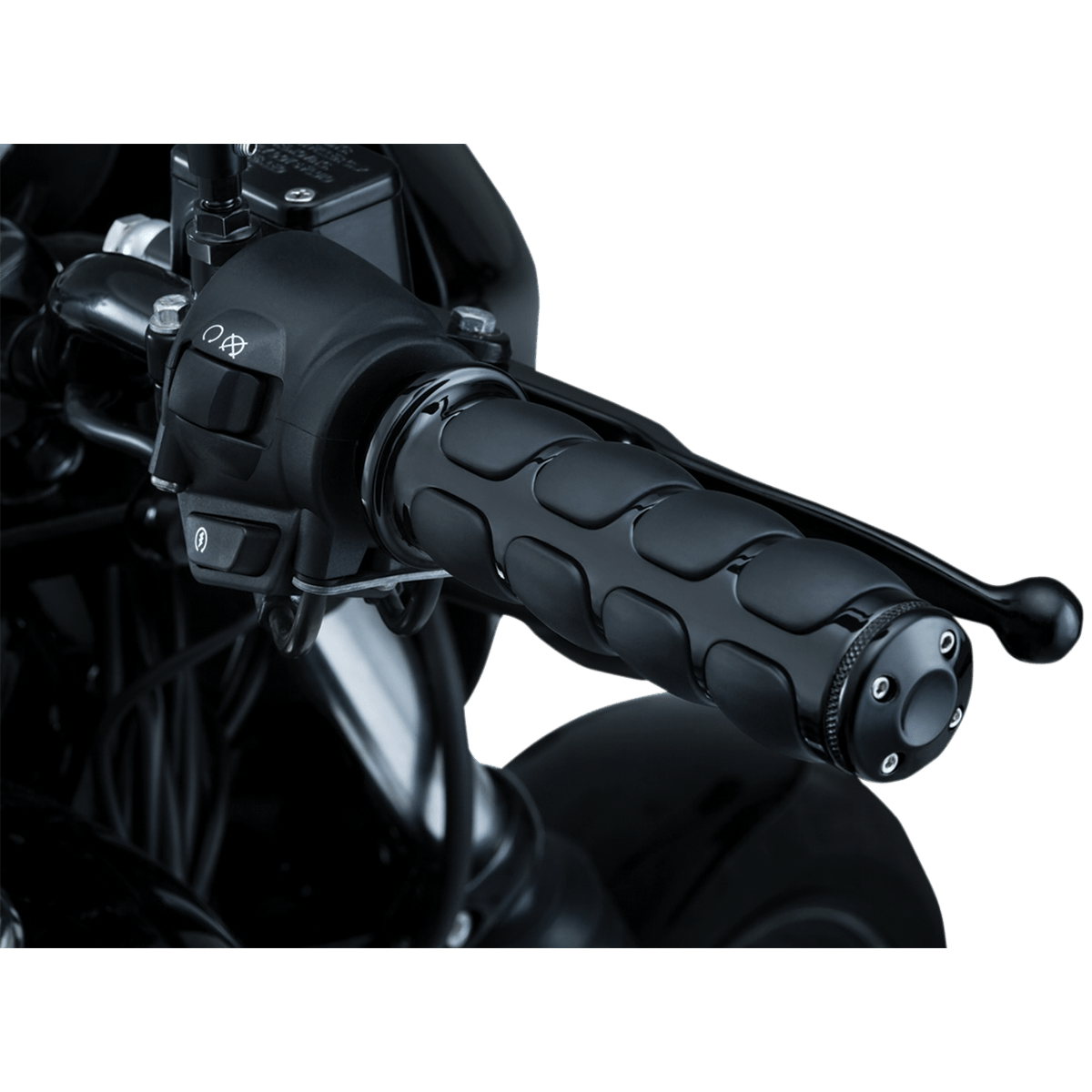 KURYAKYN Grips ISO® Gold Wing Black