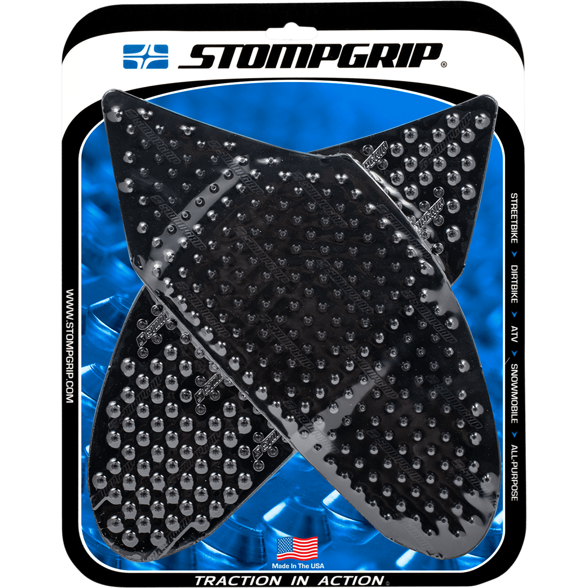 STOMPGRIP Traction Kit Black Suzuki