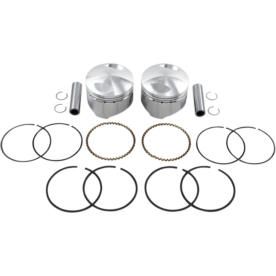 WISECO Piston Kit Standard 80" Big Twin 1340 cc