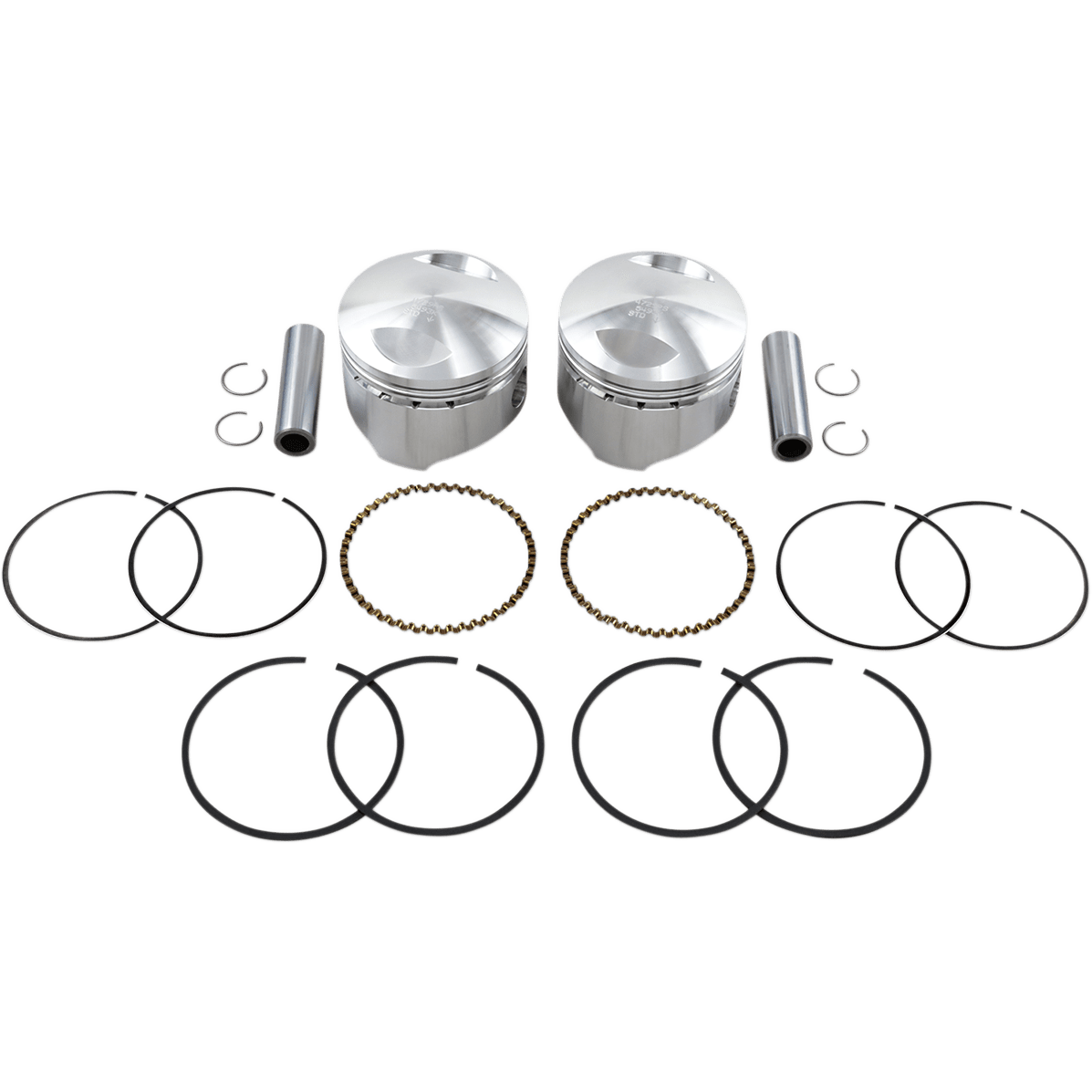 WISECO Piston Kit Standard 80" Big Twin 1340 cc