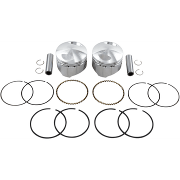 WISECO Piston Kit Standard 80" Big Twin 1340 cc