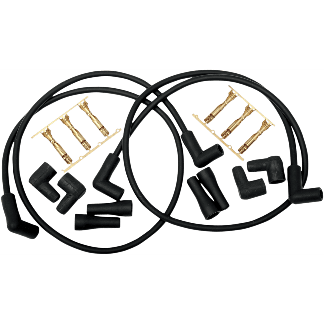 COMPU-FIRE 8mm Spark Plug Wire Set 41" Black