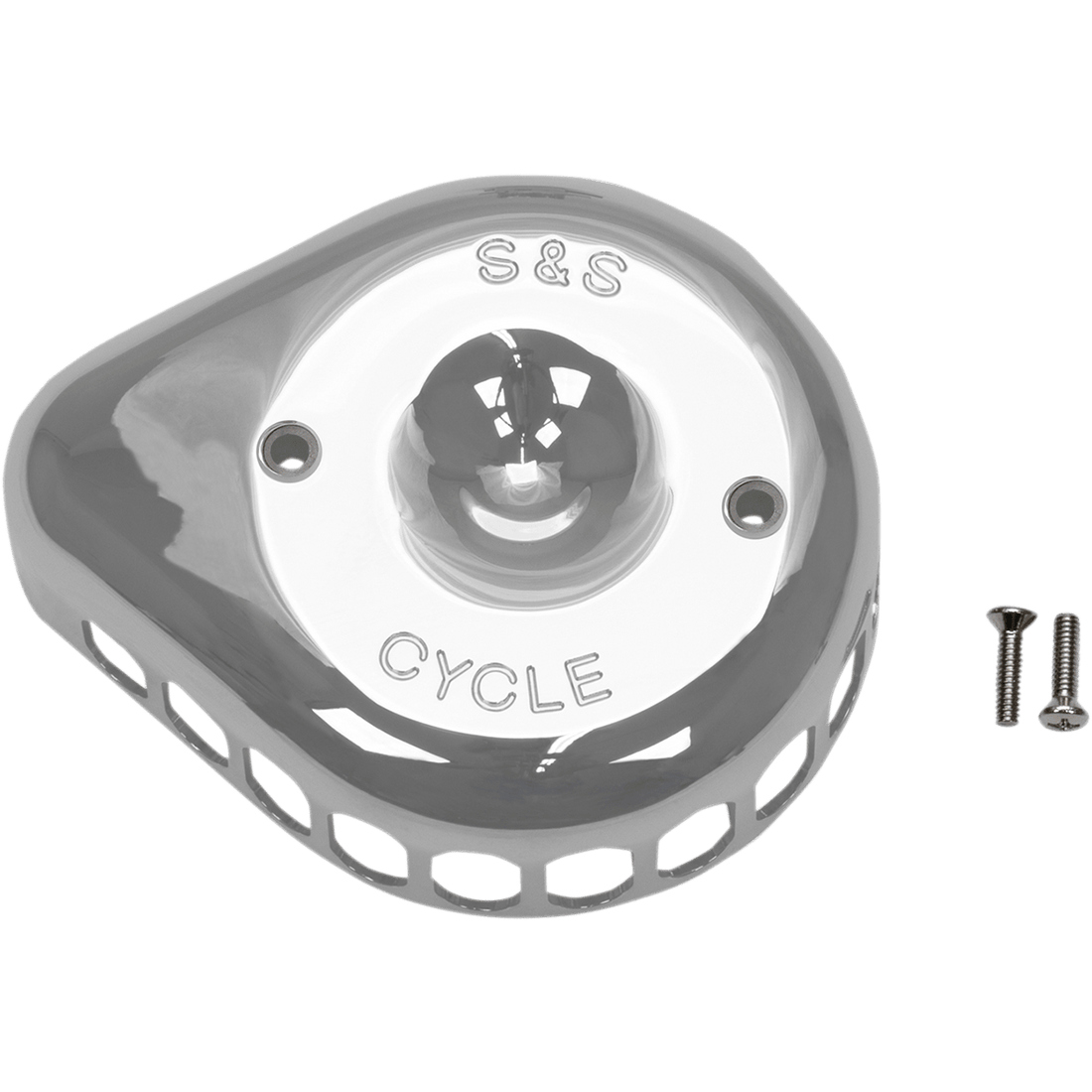 S&S CYCLE Air Cleaner Cover Mini Teardrop Chrome 1700367