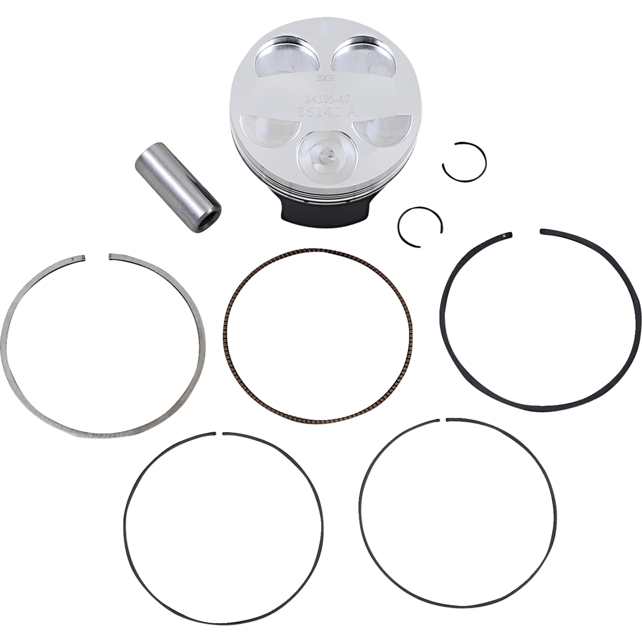 WOSSNER Piston Kit 76.96 mm Gas Gas | Yamaha