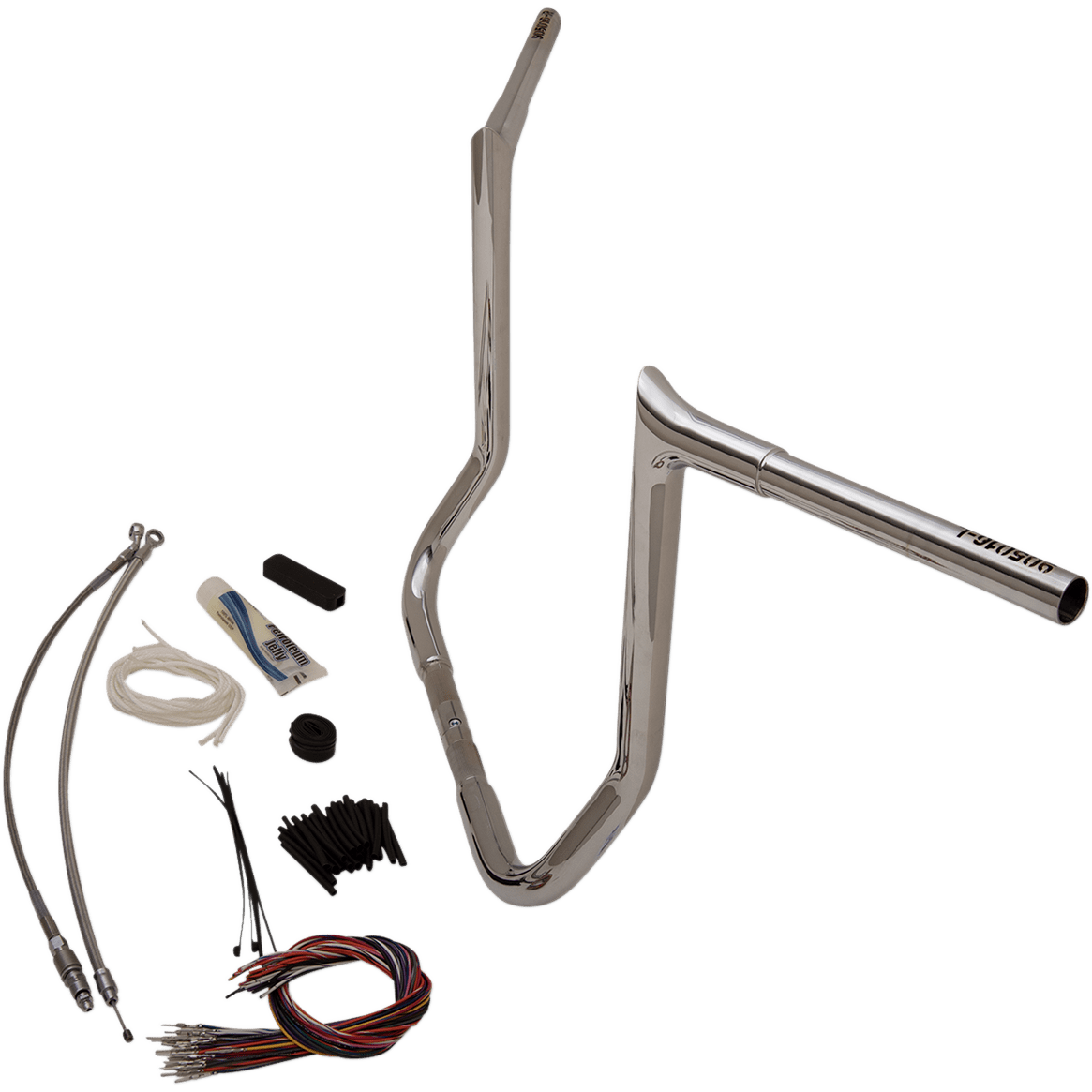 FAT BAGGERS INC. Handlebar Kit Pointed Top 16" Chrome 909116