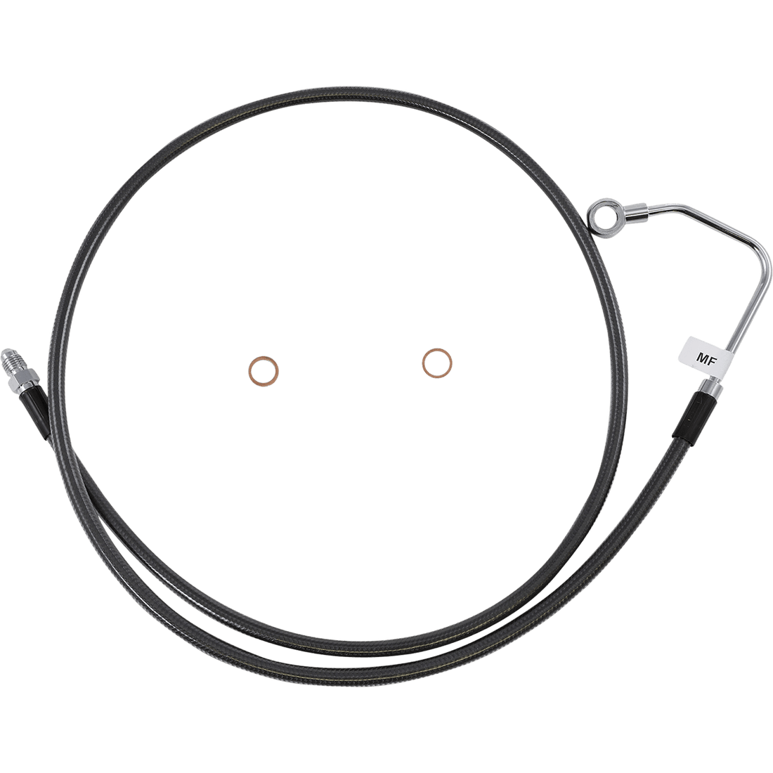 MAGNUM SHIELDING Mid Brake Line ABS Black Pearl 47011