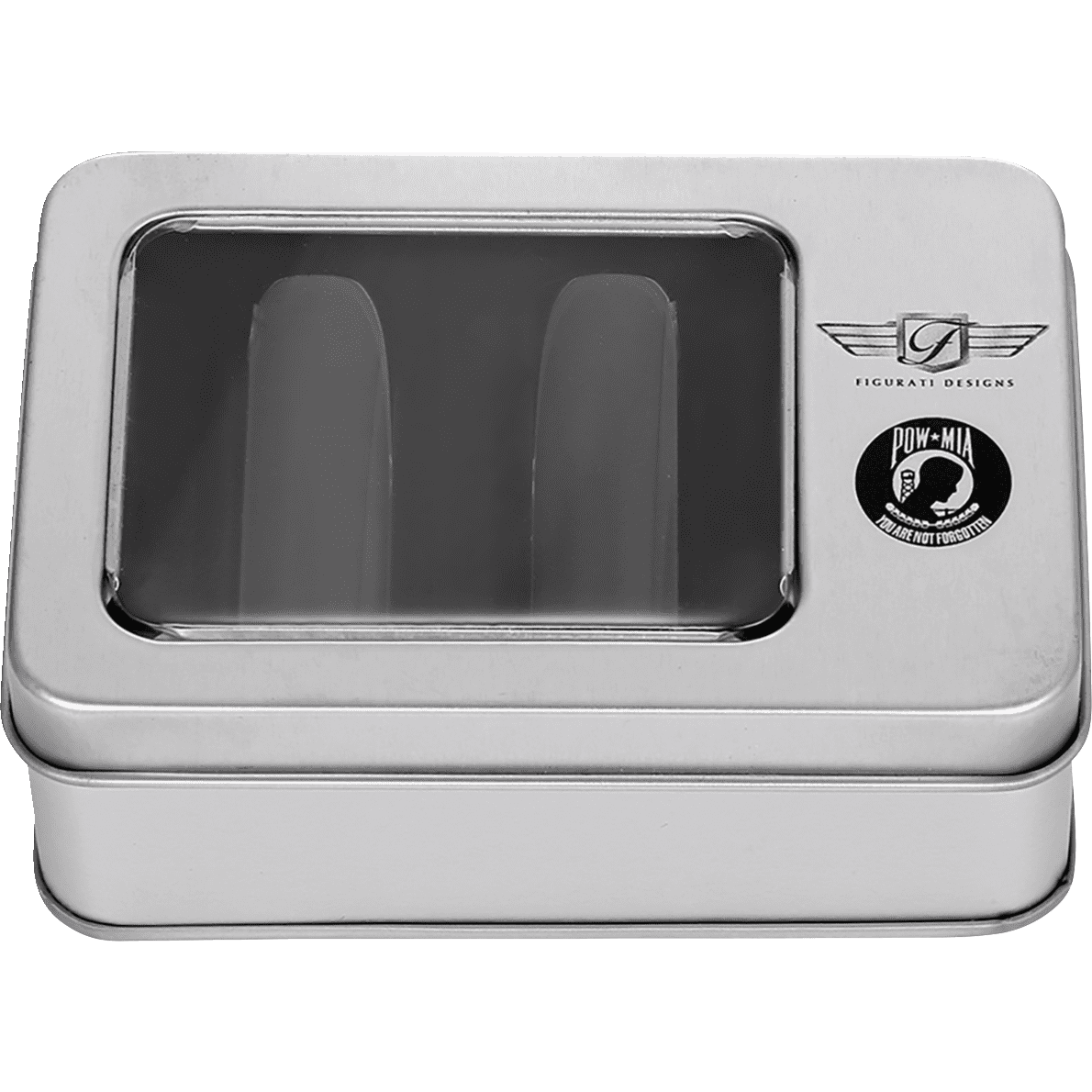 FIGURATI DESIGNS Docking Hardware Covers POW MIA Long Black FD50DC2545BK