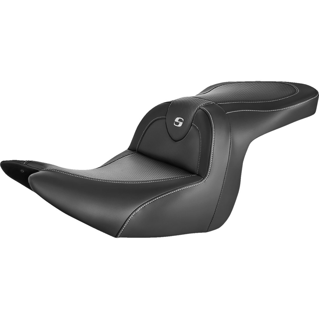 SADDLEMEN Roadsofa™ Carbon Fiber Seat Carbon Fiber without Backrest GL1800 '18-'23 H1807185