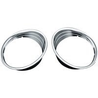 KURYAKYN Driving Light Bezels Chrome