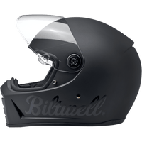 BILTWELL Lane Splitter Helmet Flat Black Factory 2XL 1004638106