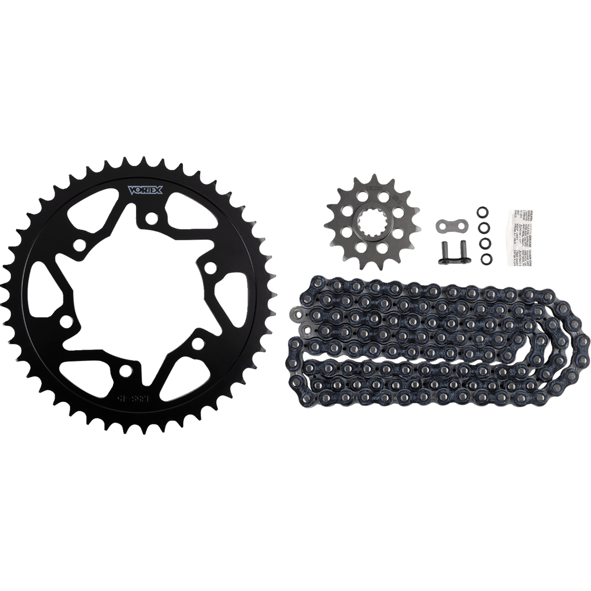 VORTEX Steel Chain Kit GSX-R 600 Black CK6273