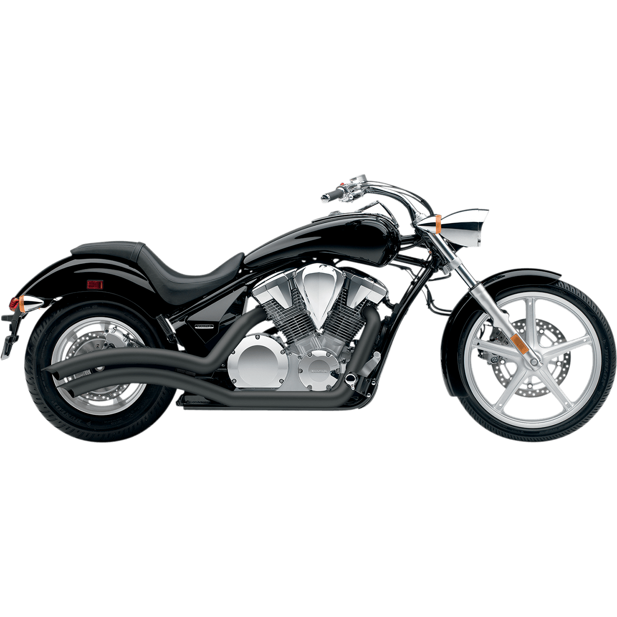 COBRA Speedster Swept Exhaust Black VT1300 1233B