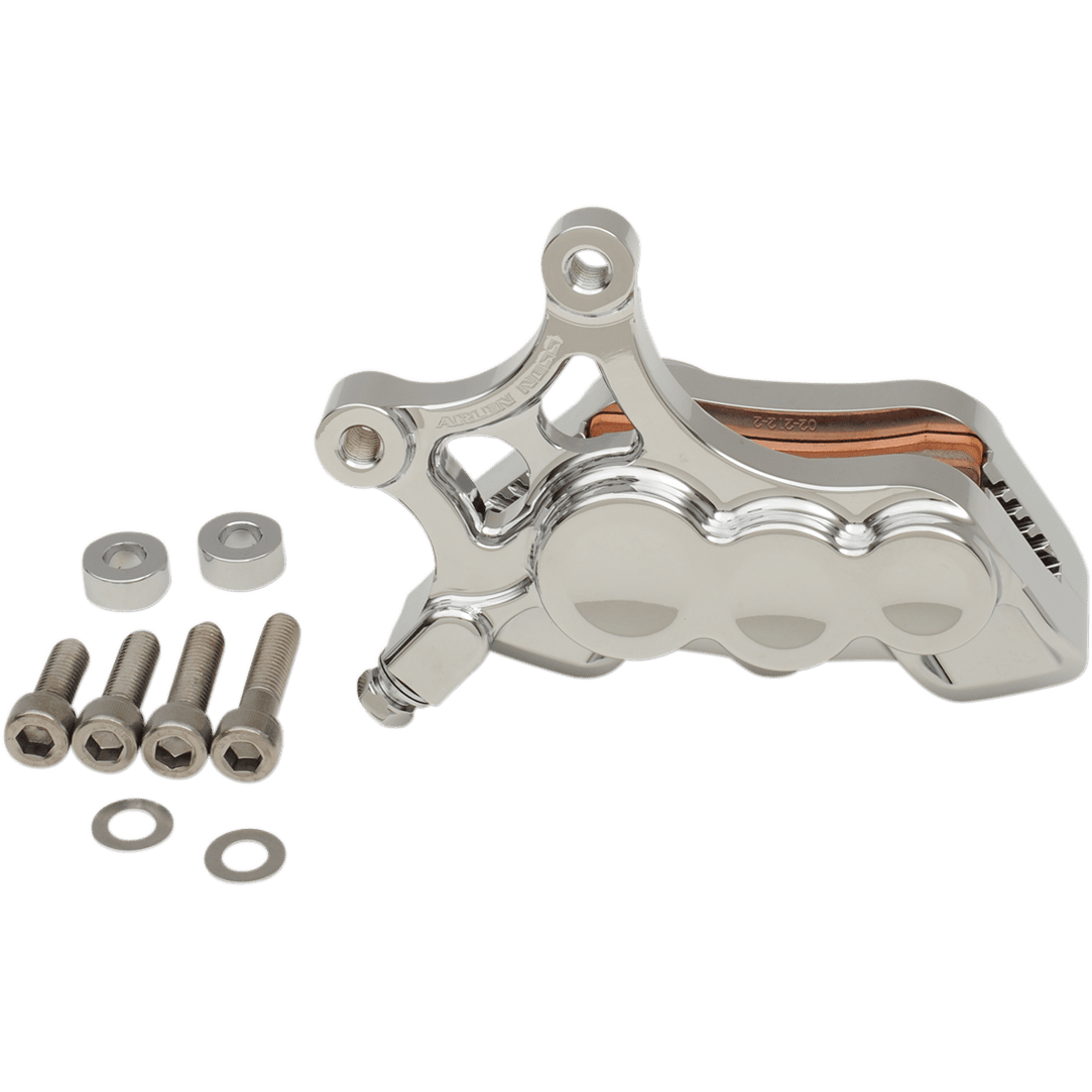 ARLEN NESS 6-Piston Caliper Front Right Chrome 14" 02212