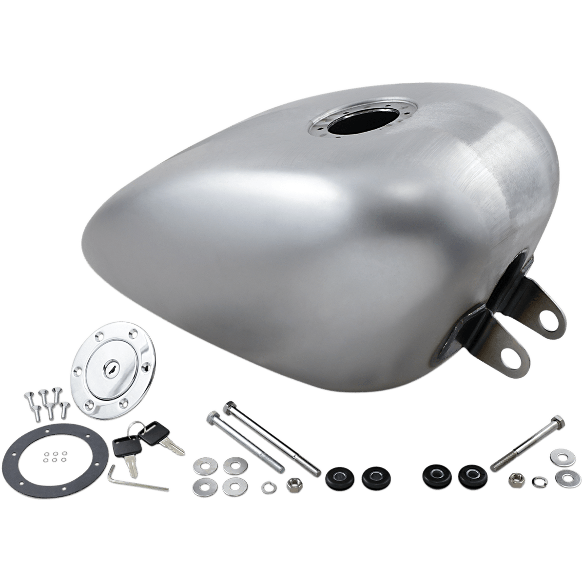 DRAG SPECIALTIES Gas Tank with Chrome Aero-Style Gas Cap 3.3 Gallons Sportster