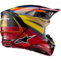 ALPINESTARS Supertech M10 Helmet Era MIPS® Gloss Gold/Yellow/Rio Red XS 83012235938XS