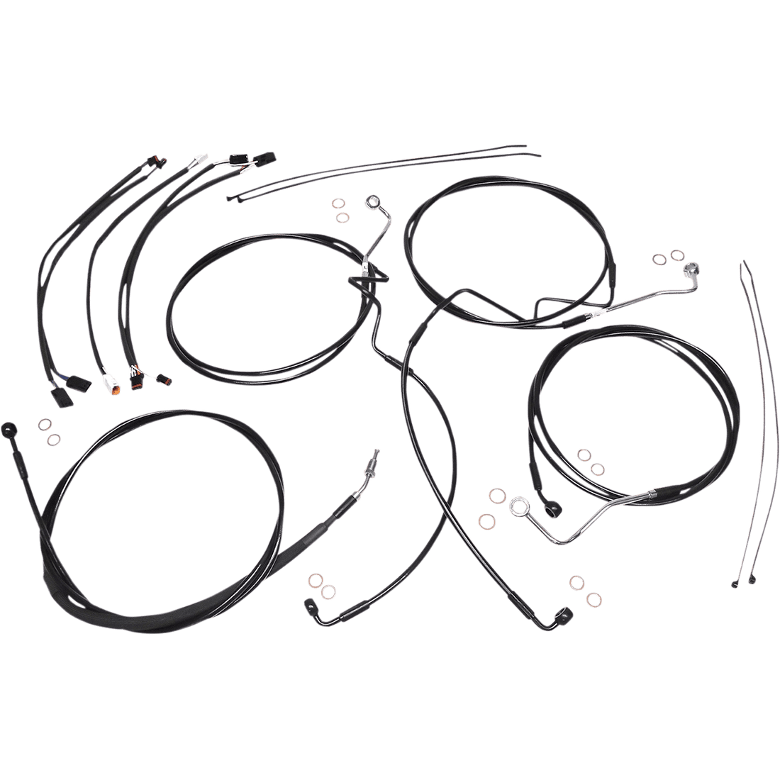 MAGNUM SHIELDING Control Cable Kit XR Black 486411