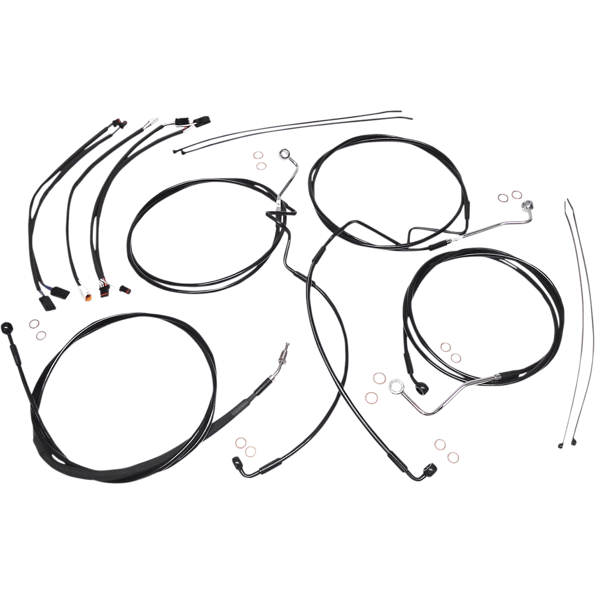 MAGNUM SHIELDING Control Cable Kit XR Black 486411