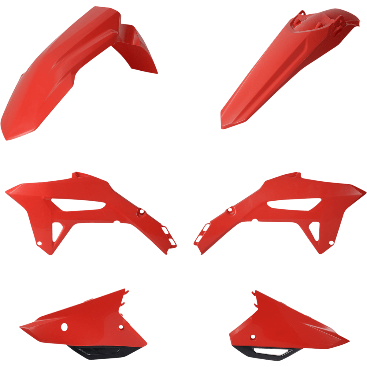 ACERBIS Standard Replacement Body Kit Red 2858910227