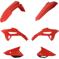 ACERBIS Standard Replacement Body Kit Red 2858910227