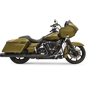 BASSANI XHAUST DNT Straight Can Mufflers for FL Black 1F72DNT5B