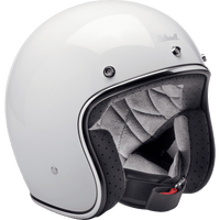 BILTWELL Bonanza Helmet Gloss White XS 1001164201