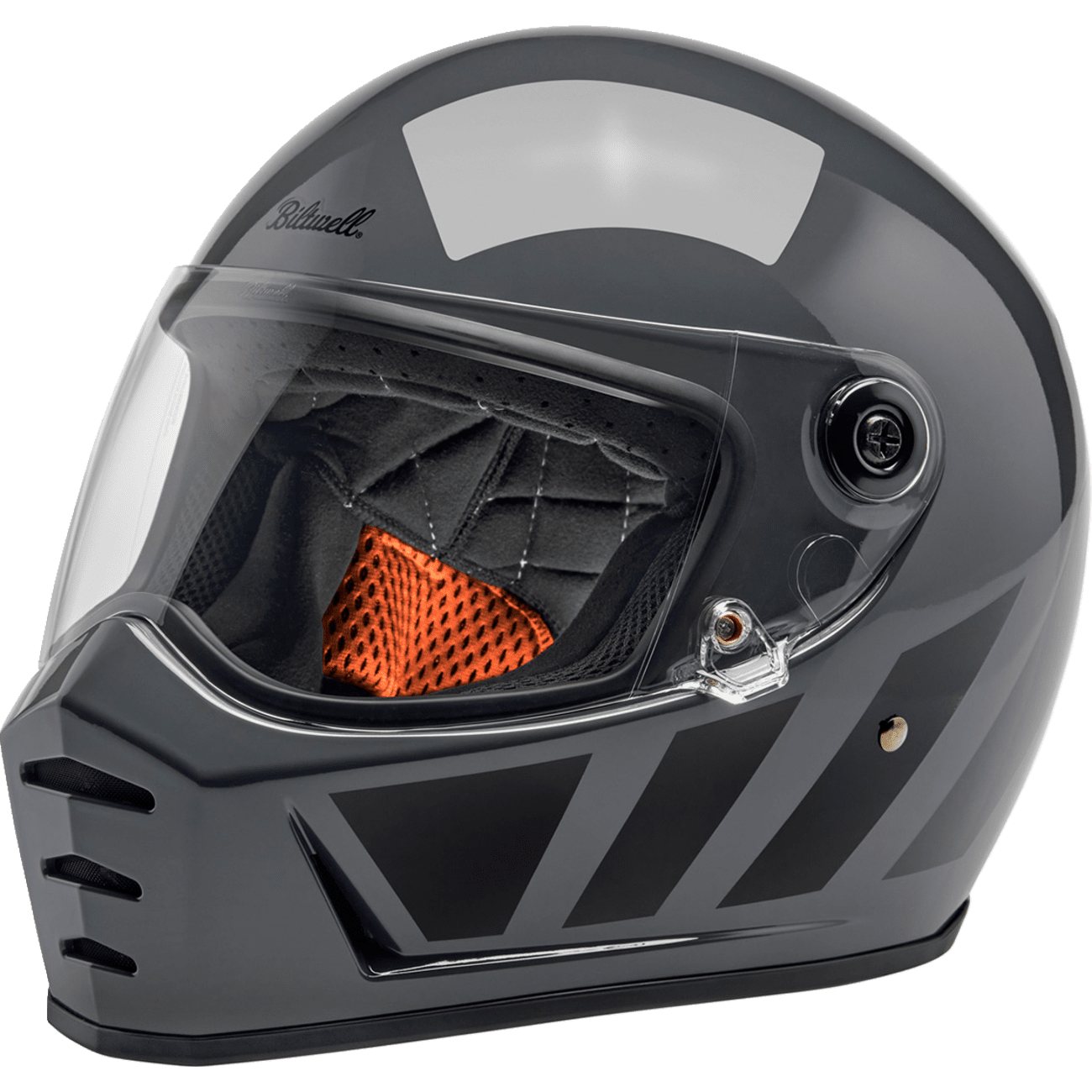 BILTWELL Lane Splitter Helmet Storm Gray Inertia Large 1004569504