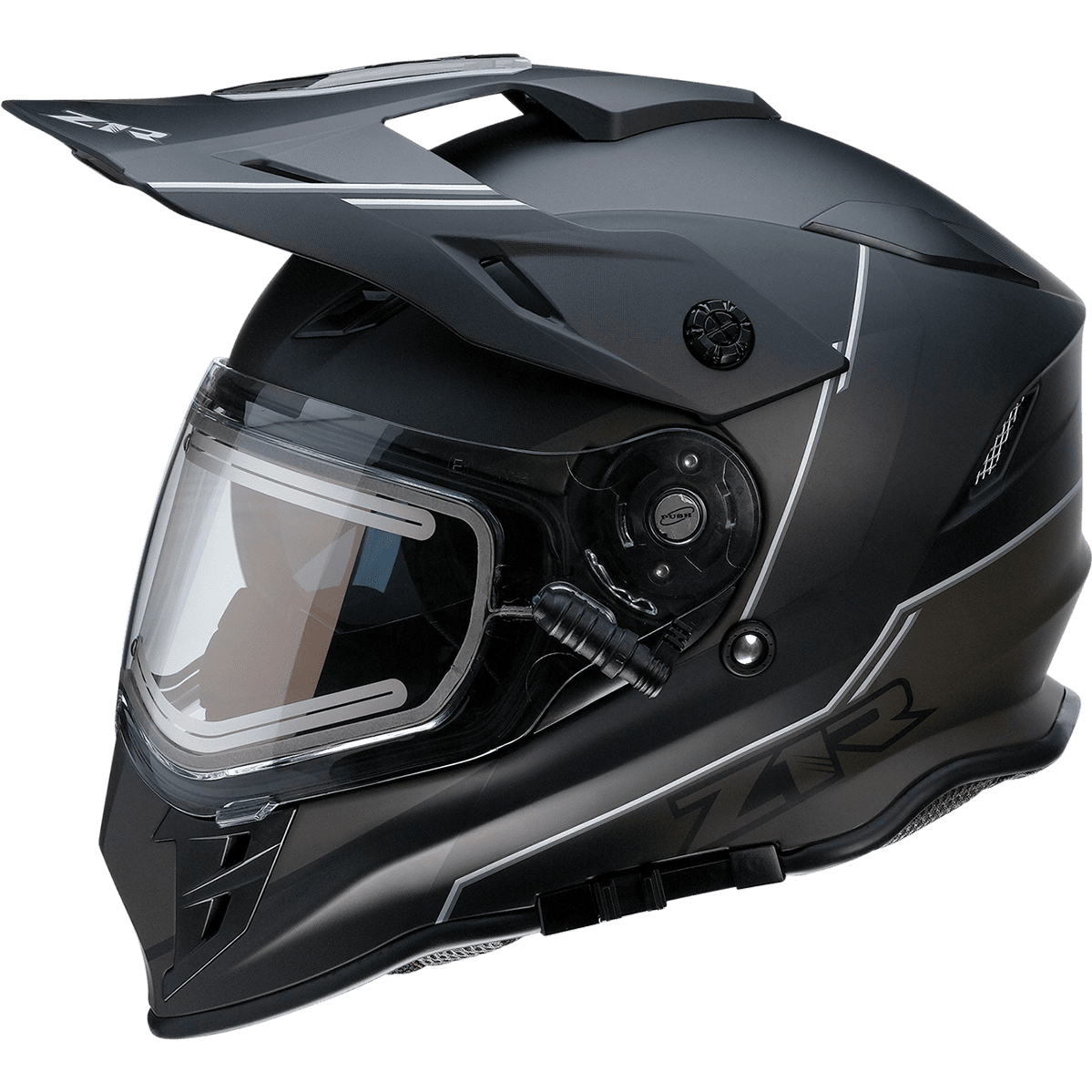 Z1R Range Helmet Bladestorm Black/White 2XL