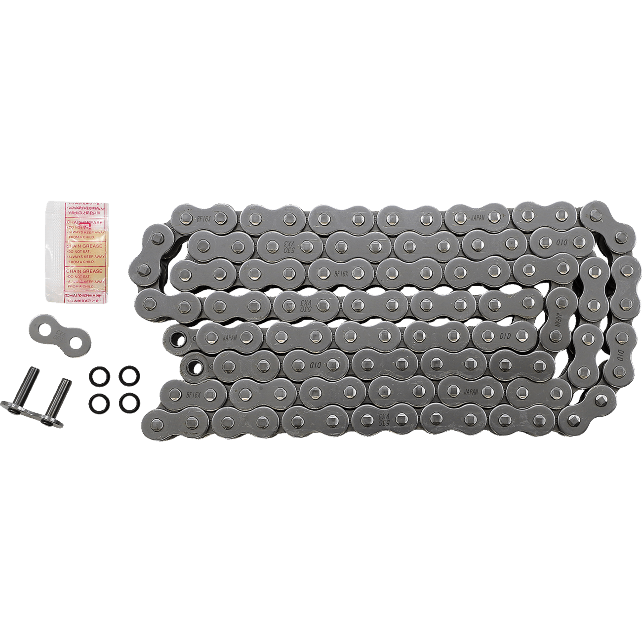 DID 530 VX3 Chain Natural 110 Links M530VX3X110ZB