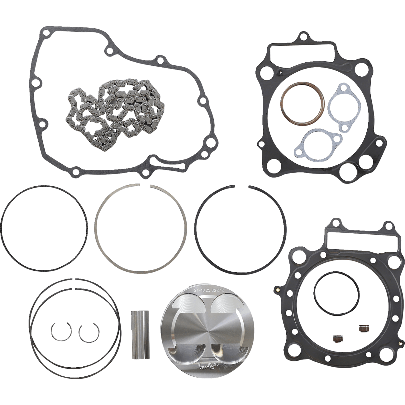 VERTEX Top End Piston Kit TRX450R/ER 95.96 mm VTKTC23522B