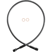 MAGNUM SHIELDING Brake Line Front 10 mm 180° 25" KARBONFIBR AS77625