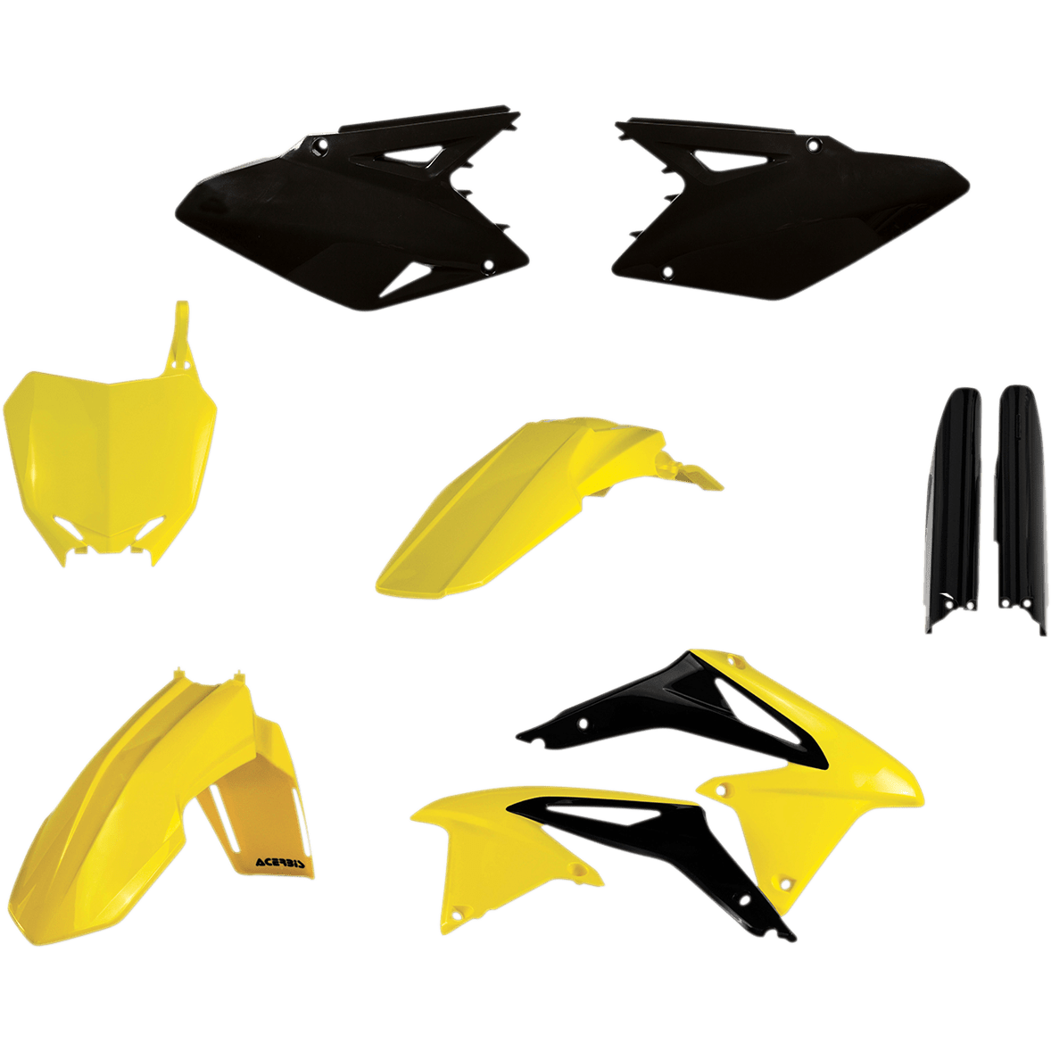 ACERBIS Full Replacement Body Kit OE '17 Yellow/Black 2198045569