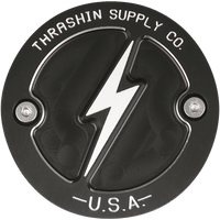 THRASHIN SUPPLY CO. Points Cover Dished Black M8