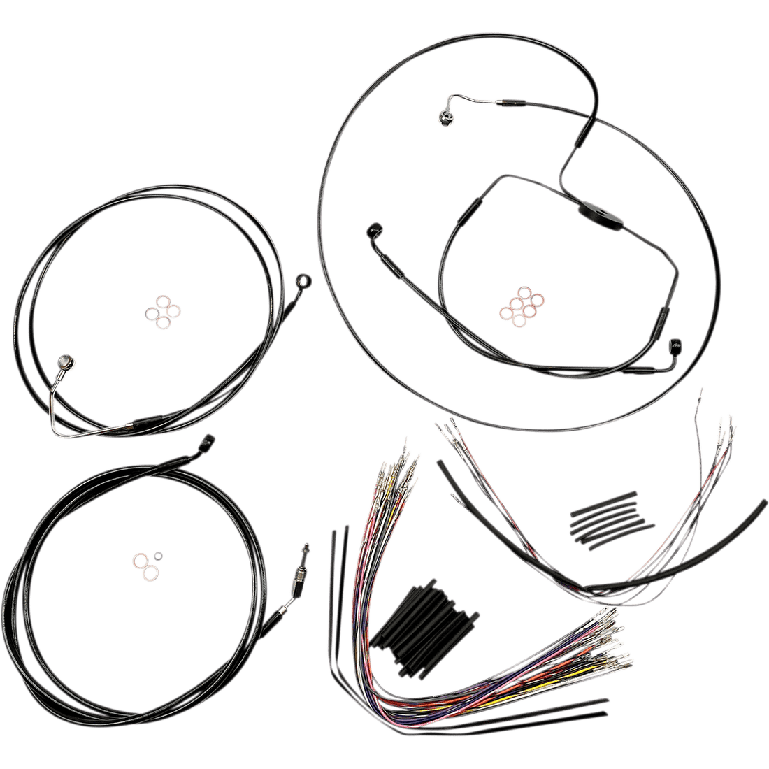 MAGNUM SHIELDING Control Cable Kit XR Black 486001