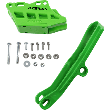 ACERBIS Chain Guide 2.0 and Slider Kit Kawasaki Green 2734950006