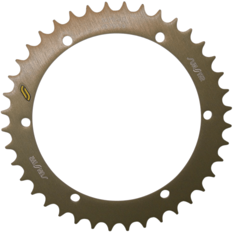 SUNSTAR SPROCKETS Rear Sprocket 40-Tooth Yamaha Works/Gold